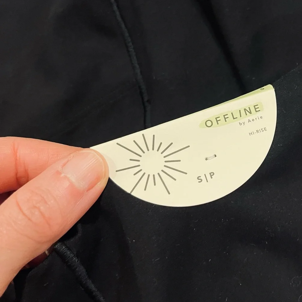 NWT Aerie OFFLINE Real Me XTRA Wide Leg High Waisted Trouser - Picture 5 of 11